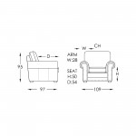 Moran Marlin Chair Dimensions