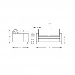 Moran Norton 2.0 Sofa Dimensions