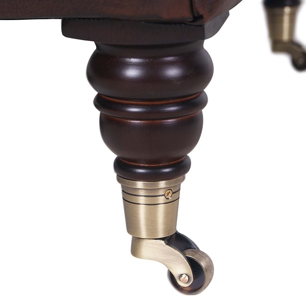 Classic Collection Bugatti Accent Chair Foot Wheel Detail