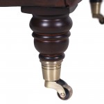 Classic Collection Bugatti Accent Chair Foot Wheel Detail