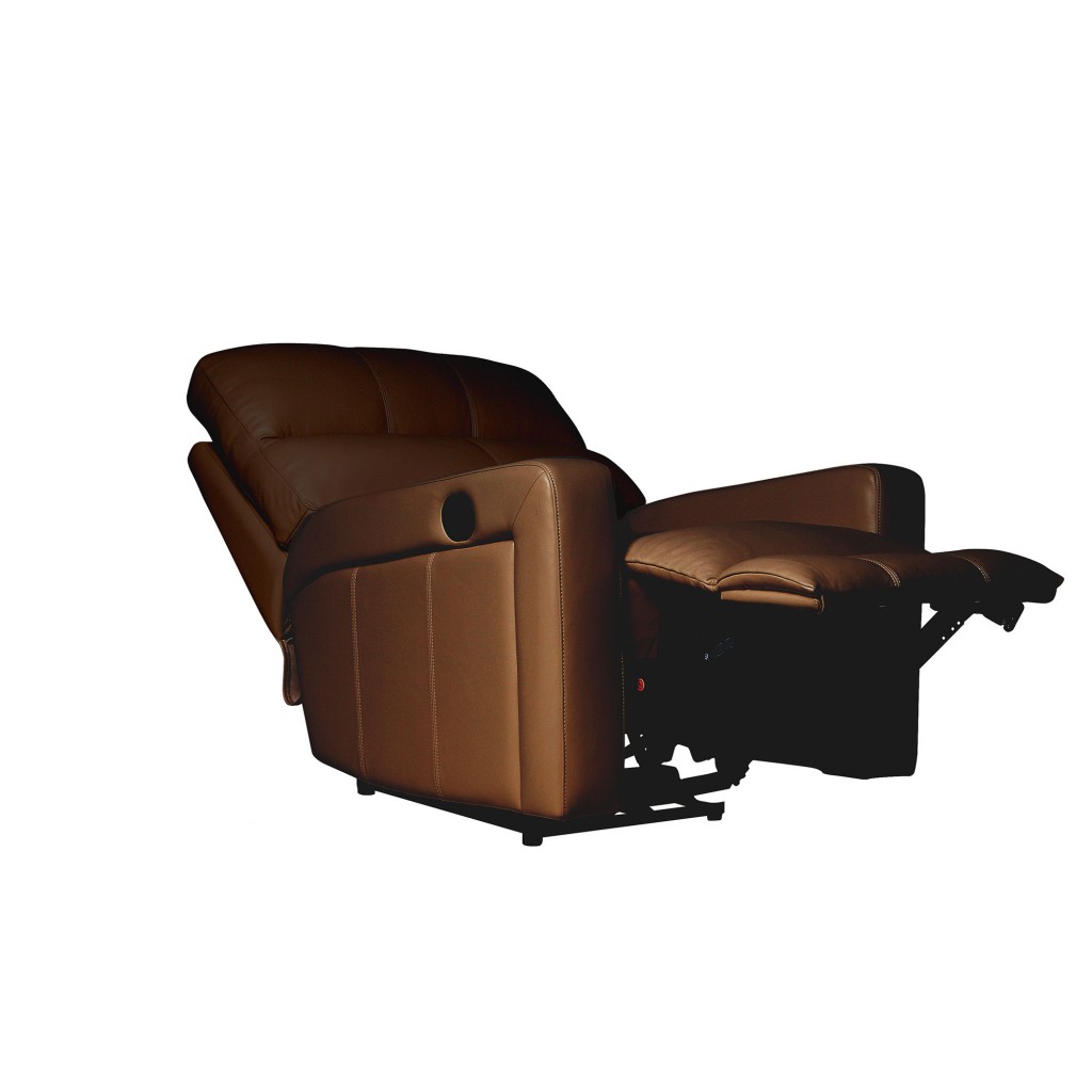 Sultan Recliner Angle View Reclined